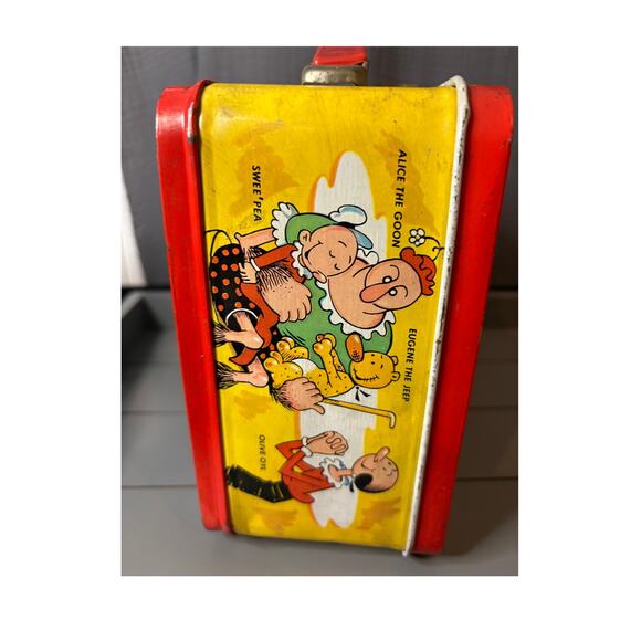 1980 Vintage Popeye Metal Lunchbox - Picture 4 of 7